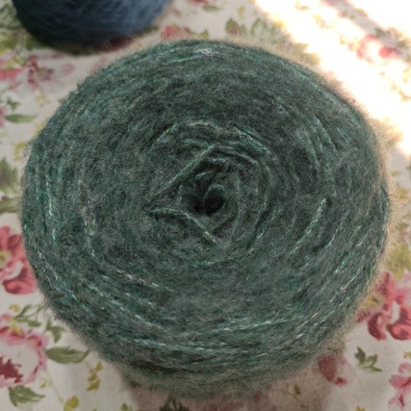 Producto - Simil Mohair - Verde Petroleo