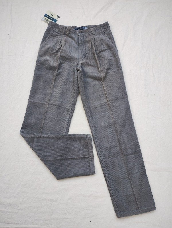 Producto - Pantalón corderoy gris. (NUEVO)