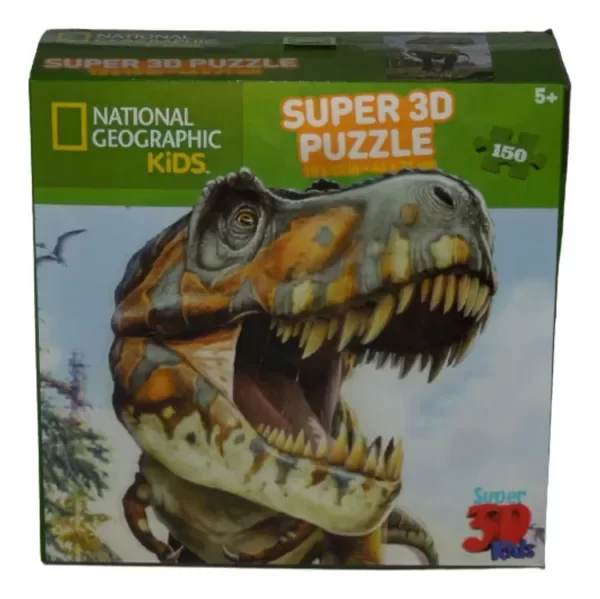 Producto - National Geographic Rompecabezas 3D 150 Piezas Tiranosaurus Rex