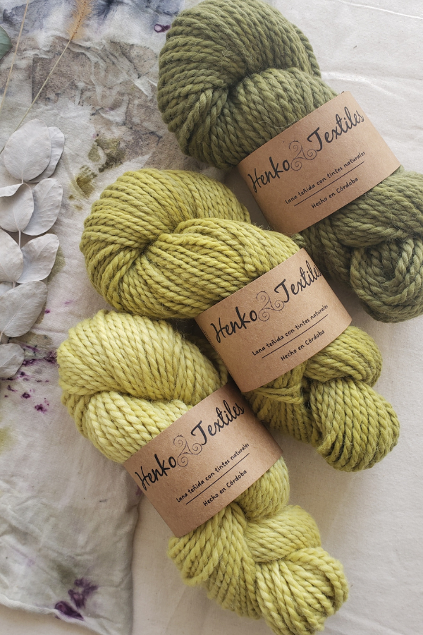 Producto - Madejas alpaca tintes naturales bulky(colores variados)