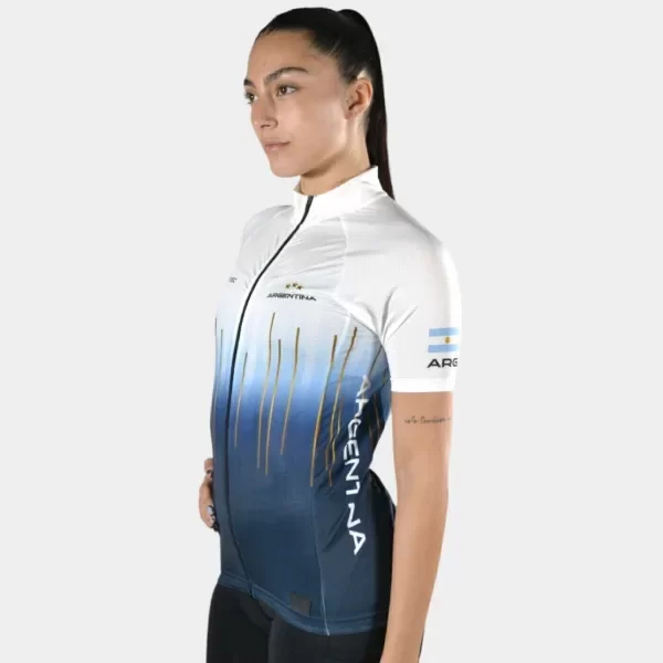 Producto - Remera Jersey JAR VEC Maglia Argentina De Ciclismo Para Mujer