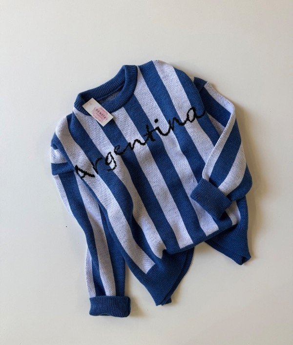 Producto - Sweater arg rayado