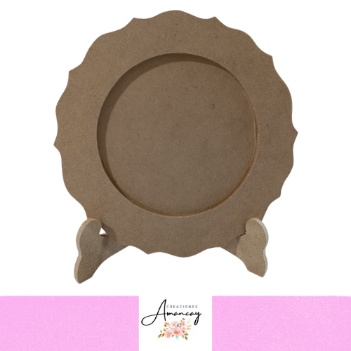 Producto - PLATO CON ATRIL DE FIBROFÁCIL