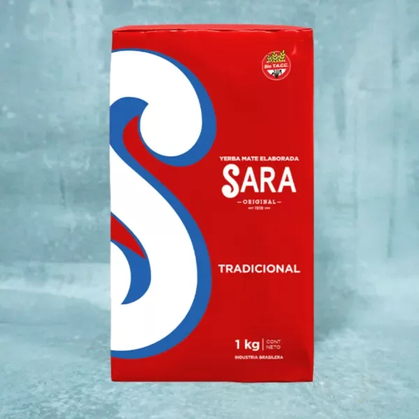 Producto - YERBA SARA TRADICIONAL 1 KG (PAQ ROJO)