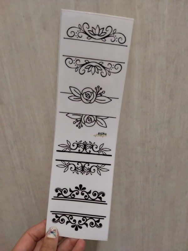 Producto - UV Tiras 8x28cm Etiquetas #5