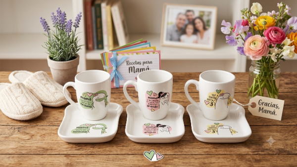 Producto - SET FLORK MAMÁ TAZA +TOSTADA - 0