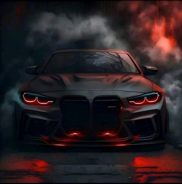Producto - DIAMOND PAINTING 50X50 BMW NEGRO