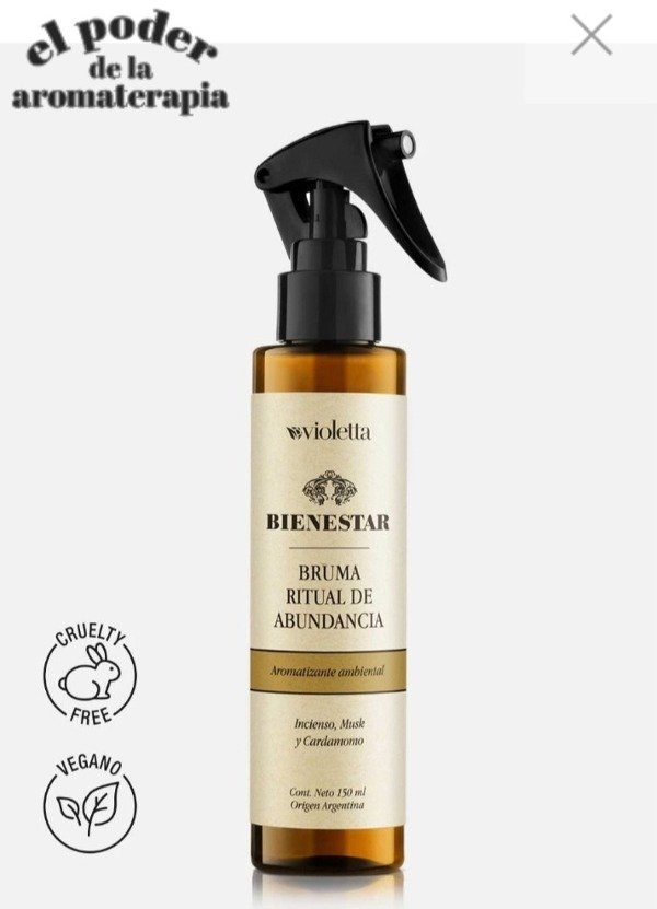 Producto - BRUMA RITUAL DE ABUNDANCIA BIENESTAR