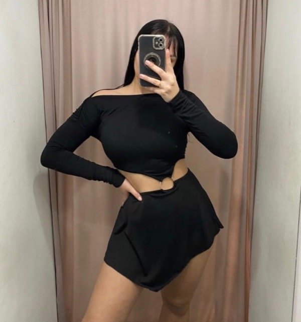 Producto - VESTIDO ML RECORTE CINTURA Y ARO SOFT (14.000 Efectivo/Transferencia)