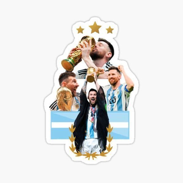 Producto - Calco messi y la copa