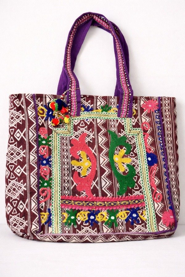 Producto - Bolso Importado India Bordado Cierre Modelo5  Promo Transf 35.275 y Envio Gratis