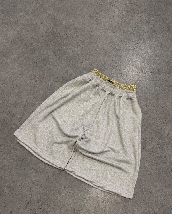 Producto - Bermuda Doble cintura PrintLine Gris melange