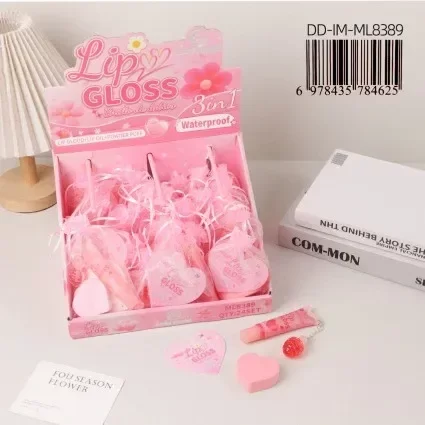 Producto - SET DE BRILLO LABIAL ACEITE LAIAL CISNE DE POLVO