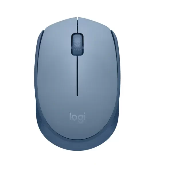 Producto - Mouse Inalámbrico Logitech M170 2.4GHz con Receptor USB Gris Azulado