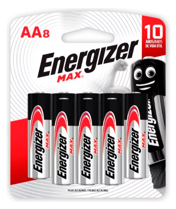 Producto - Pila AA Energizer pack x 8 unidades