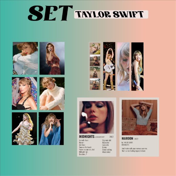 Producto - SET PLASTIFICADO taylor swift