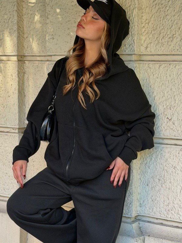 Producto - campera over 2.0 algodon frisado importado