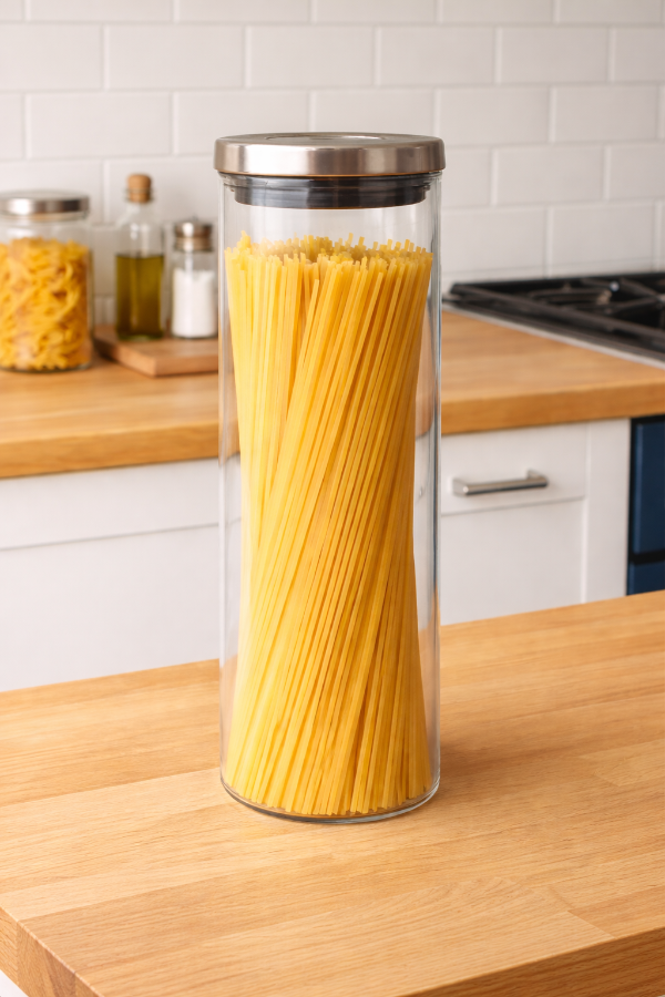 Producto - Frasco vidrio largo super hermetico