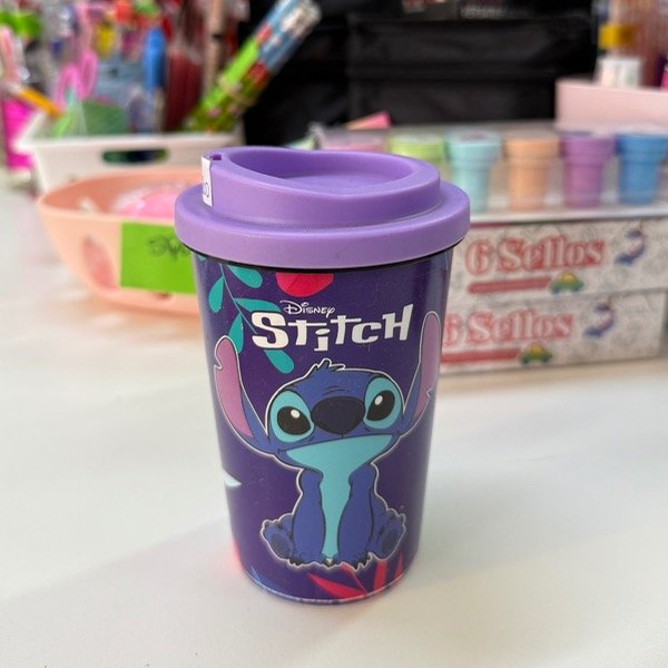 Producto - Vaso térmico con tapa Personajes Stitch 6924