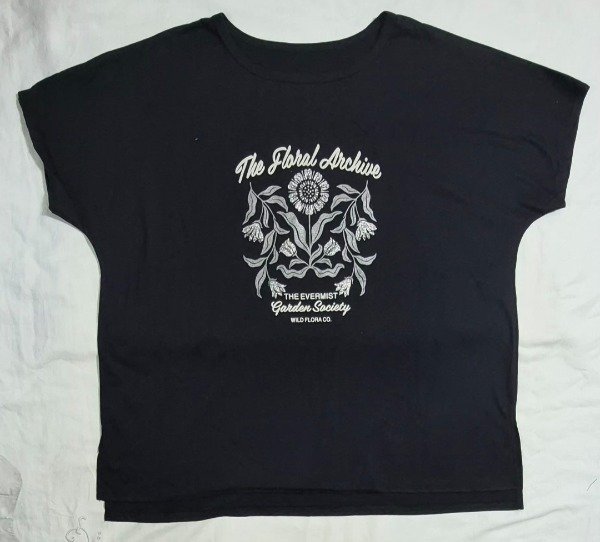 Producto - Remeron The Floral (Negro T.u)
