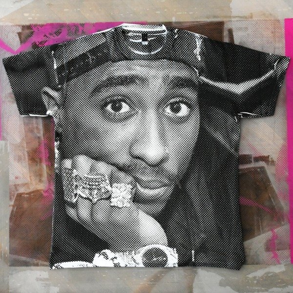 Producto - Remera TUPAC all over screen print