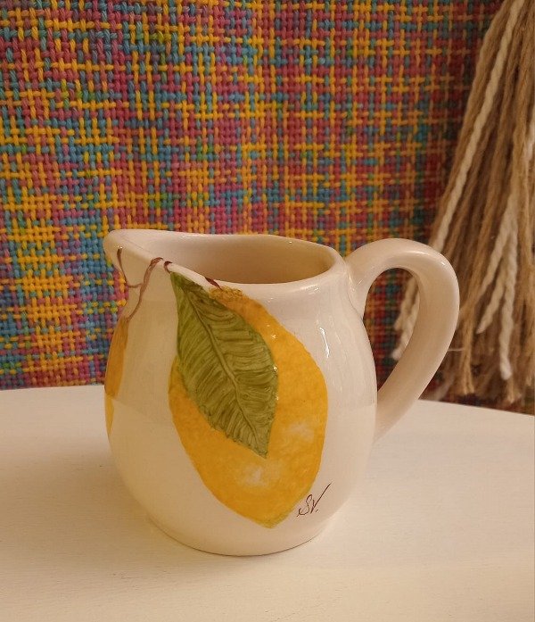 Producto - Jarrita de cerámica pintada a mano