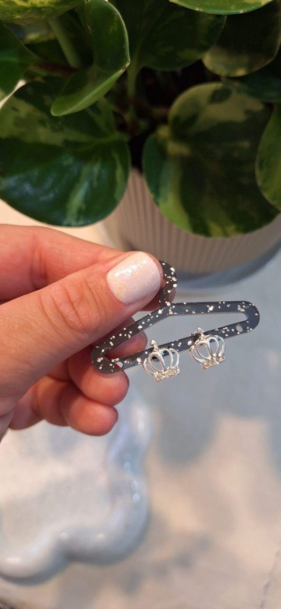 Producto - Aros Plata Pasantes Coronas