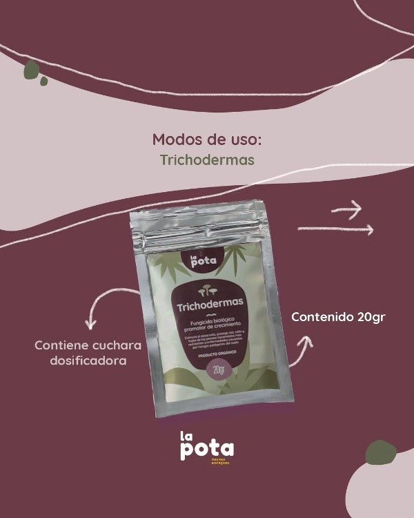 Producto - Fungicida Biológico Trichodermas La Pota x 20 gramos - 2
