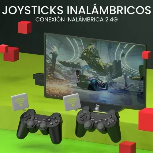 Producto - Consola Retro Game Stick Y3 4k Hdmi + De 41.000 Juegos! - 2