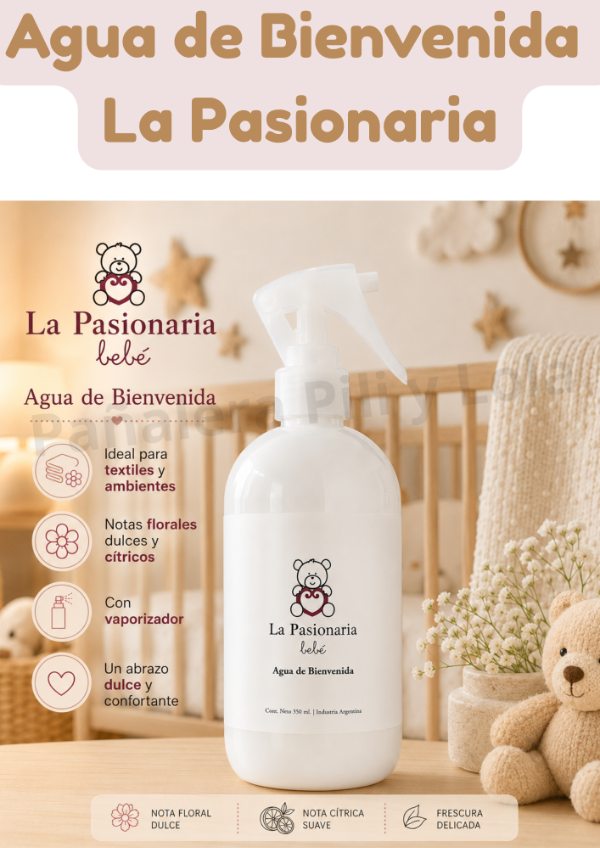 Producto - Agua de Bienvenida La Pasionaria