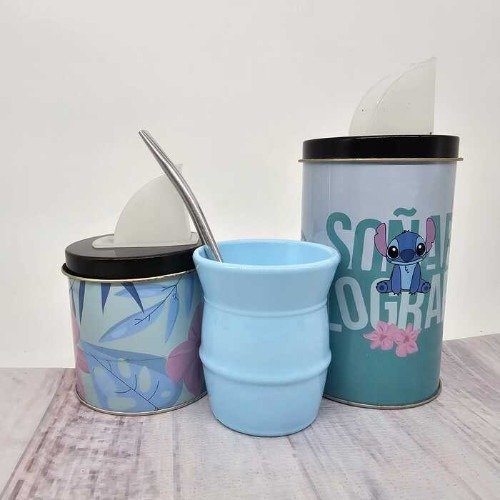 Producto - JUEGO 84 YERBA Y AZUCAR MF CON MATE SATURNO
