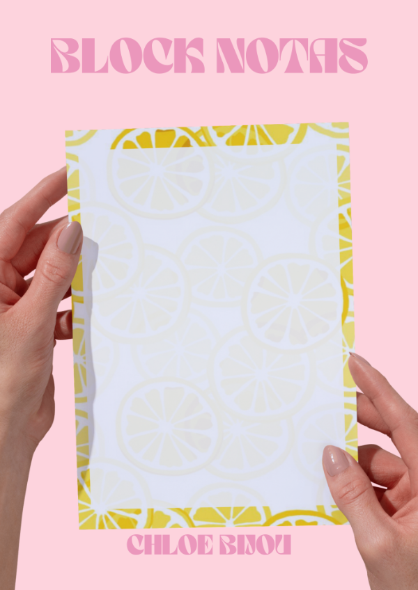 Producto - Block notas A5 Lemon - 0