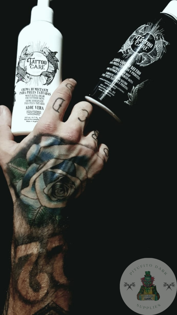 Producto - Tattoo Care crema humectante 200ml hidratacion cuidado tatuaje