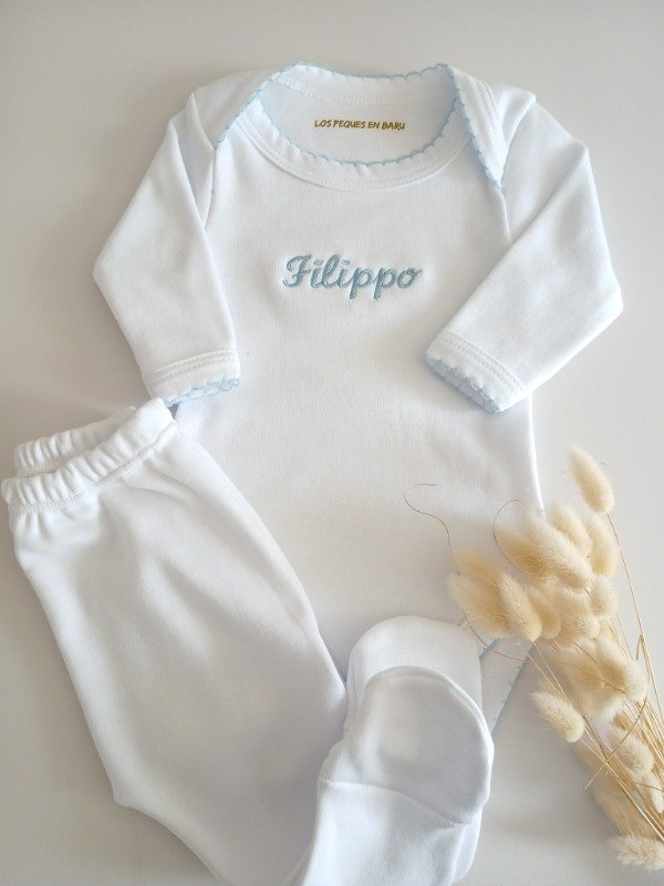 Producto - Ajuar body y ranita 2p