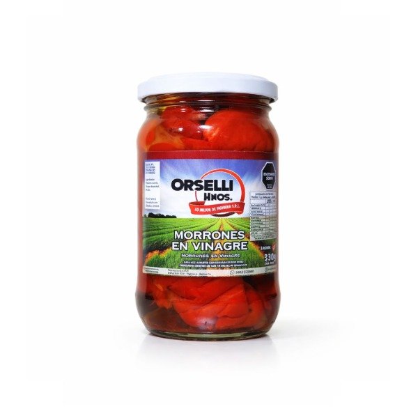 Producto - Morrones en Vinagre Orselli x330g