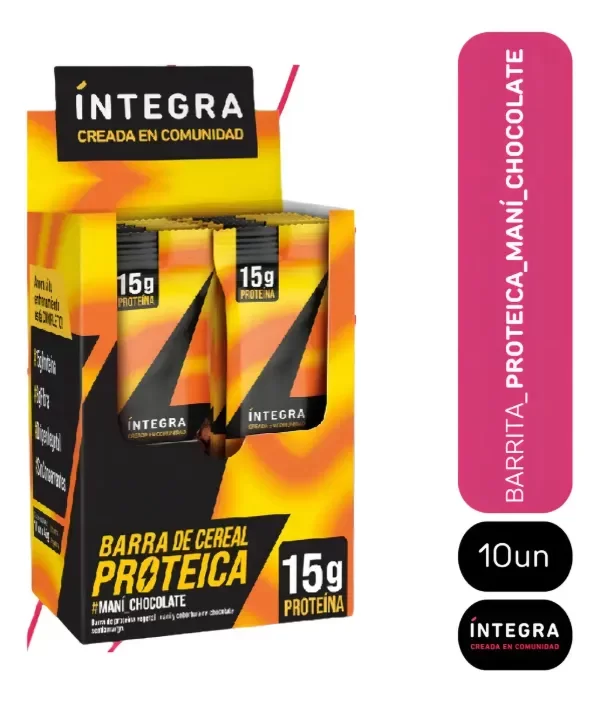 Producto - INTEGRA Barritas proteicas - proteina vegetal - 10u - 0