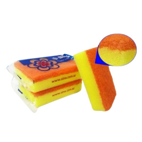 Producto - ESPONJA NARANJA ANTIHADERENTE