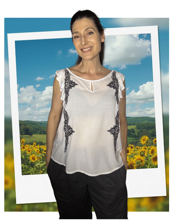 Producto - Blusa voladitos