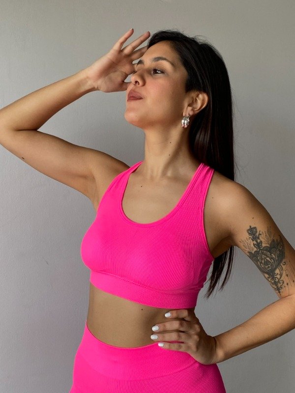 Producto - Set Deportivo Fucsia- 3 Piezas