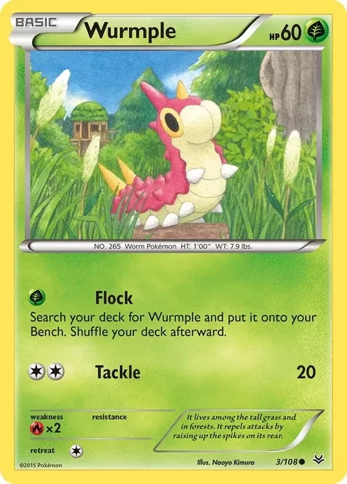 Producto - Wurmple - 3/108 - Roaring Skies