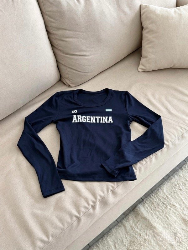 Producto - Remera manga larga Arg// variedad colores - 3