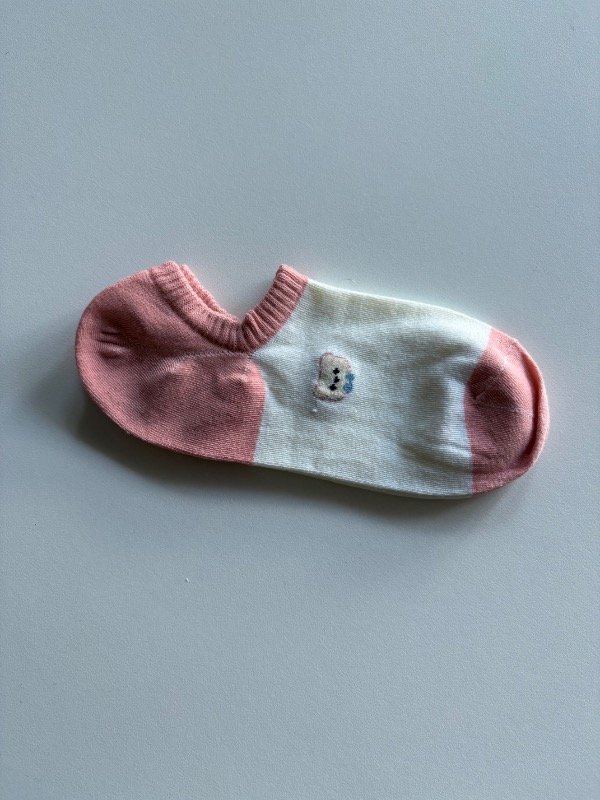 Producto - Media amanecer soquete rosa