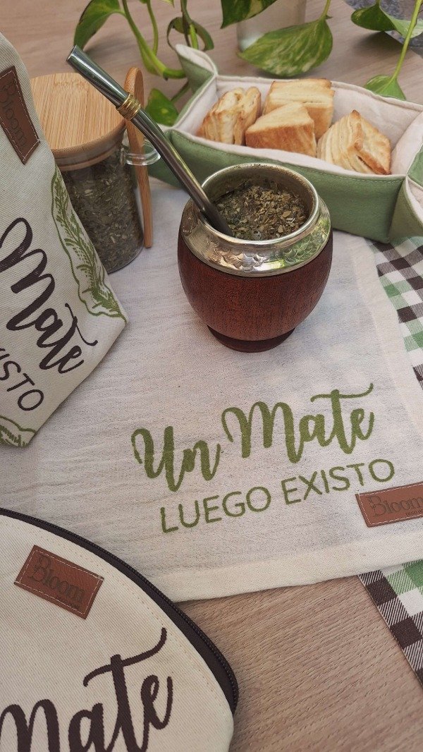 Producto - Individuales/Paño de Cocina x 2 "Un Mate... - 1