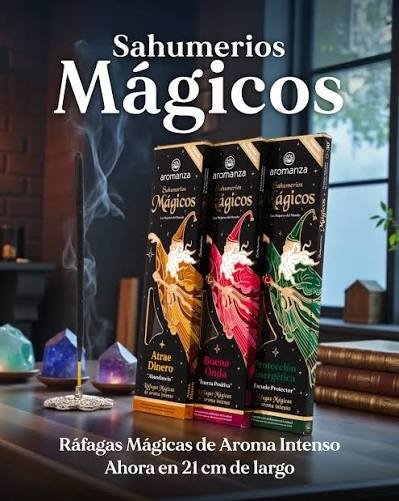 Producto - Sahumerios Mágicos Largos Aromanza