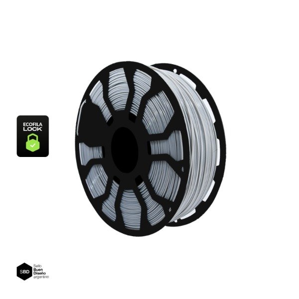 Producto - Filamento Hellbot ECOFILA PETG 1,75mm 1kg LOCK V2 GRIS