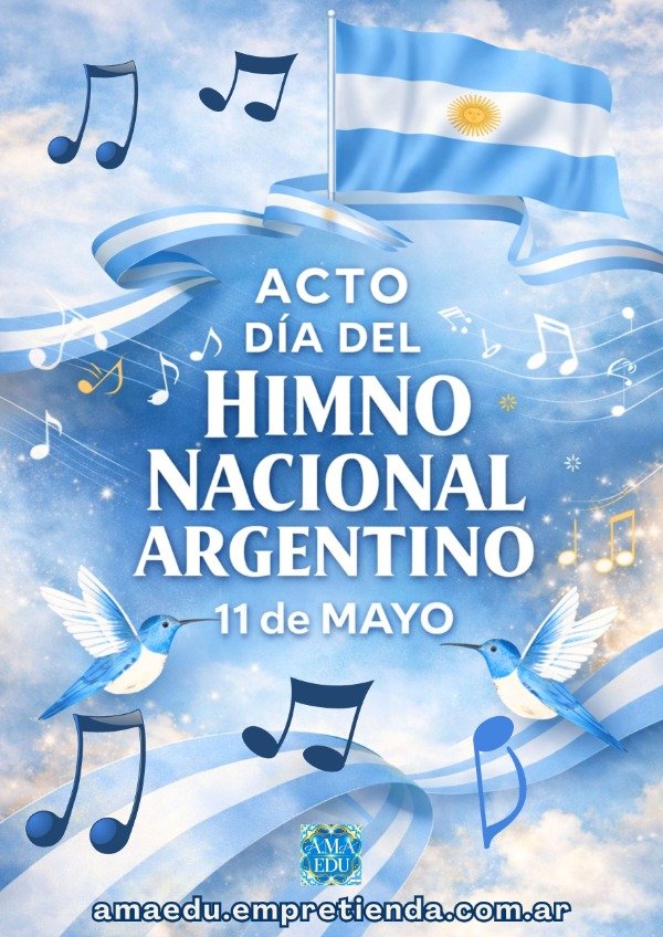 Producto - Acto DÍA DEL HIMNO NACIONAL - 11 de MAYO