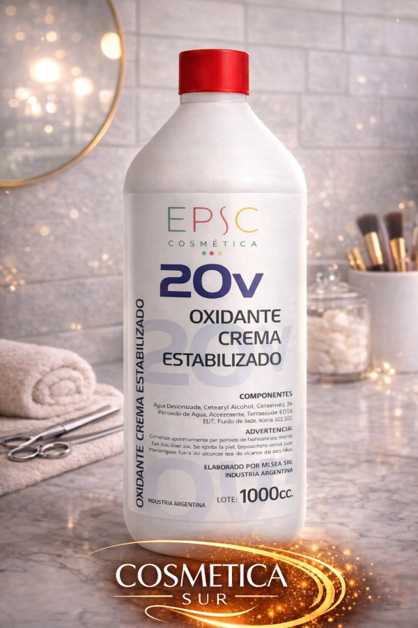 Producto - oxidante en crema de 20 volúmenes epic x 1000 ml