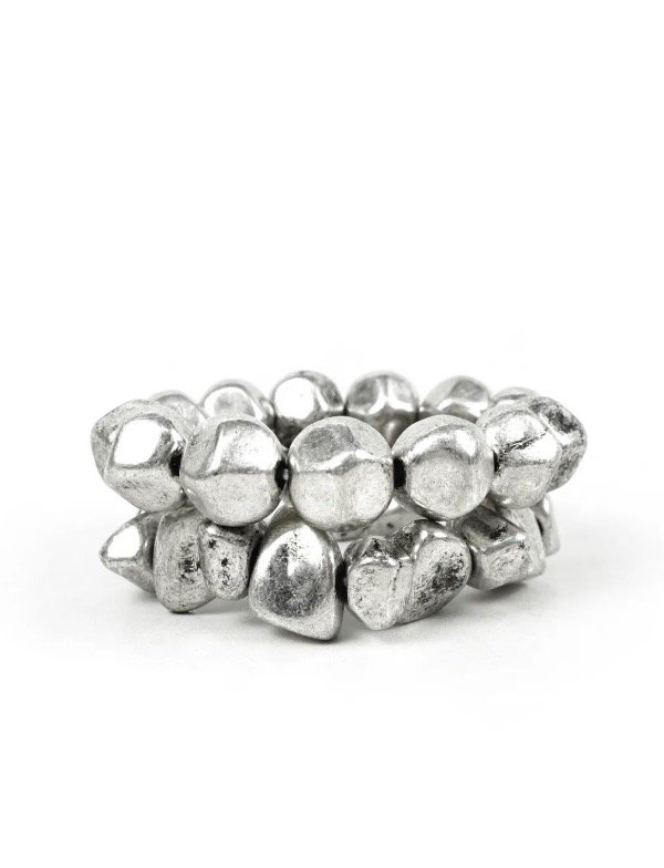 Producto - PACK 2 PULSERAS PIEDRAS IRREGULARES ( 2 colores) - 1