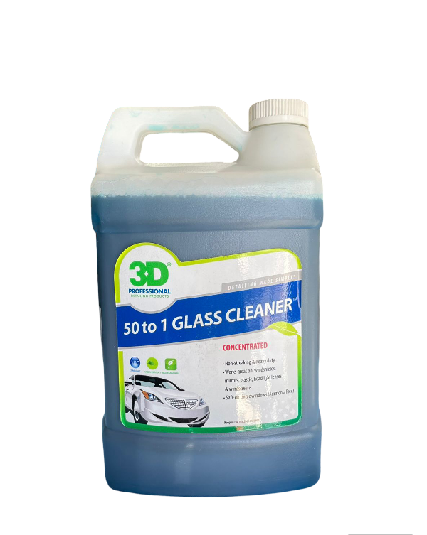 Producto - Limpiador de vidrios Concentrado Glass Cleaner  Galón 3D 50 To 1