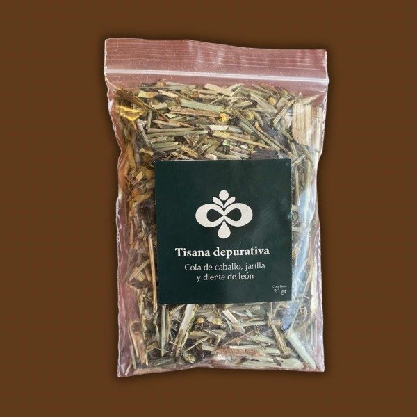 Producto - Tisana Depurativa Cola de caballo Jarilla y Diento de León